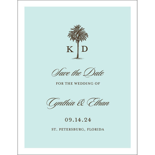 Romantic Getaway Save the Date Cards